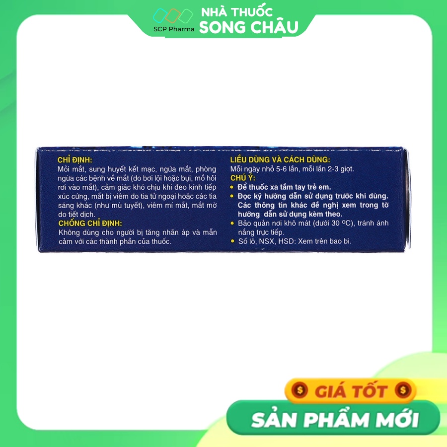 Nhỏ mắt V.ROHTO COOL chai 12ml