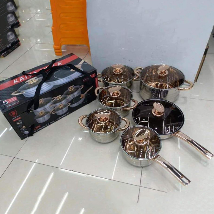 BỘ NỒI 6 MÓN VUNG KÍNH KAISA VILLA