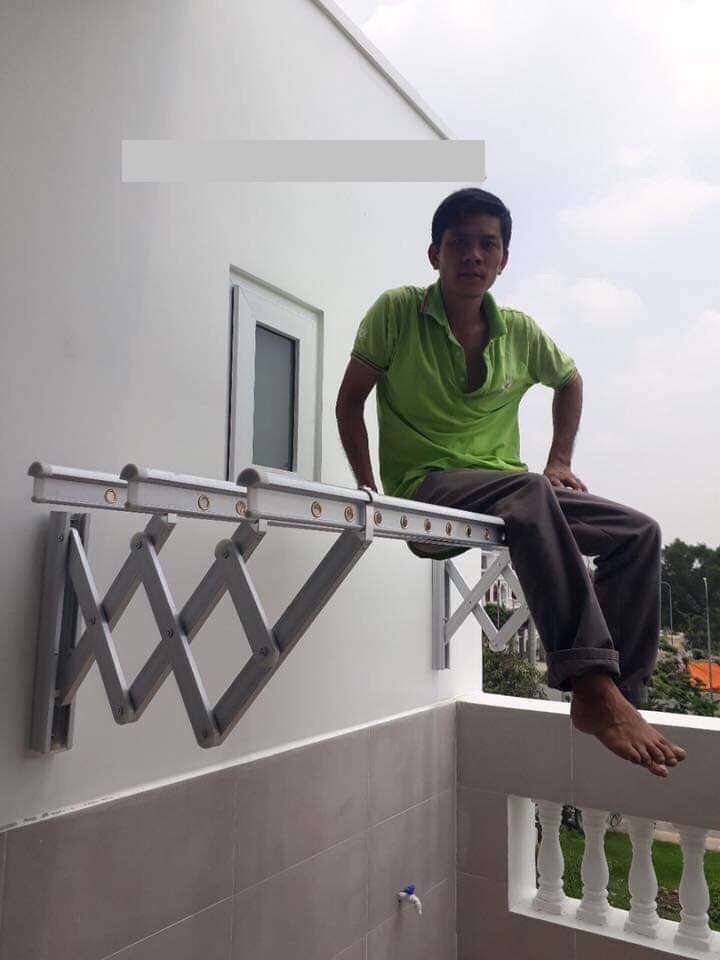 Giàn Phơi Thông Minh Gắn Tường Hàn Quốc HS - 88A