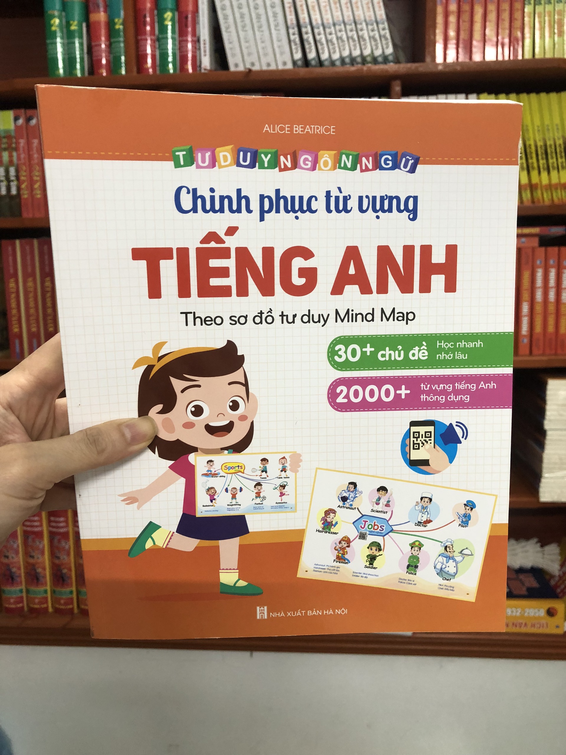 Chinh phục từ vựng Tiếng Anh theo sơ đồ tư duy Mind Map - Tư duy ngôn ngữ - 30+ chủ đề học lâu 2000+ từ vựng Tiếng Anh thông dụng