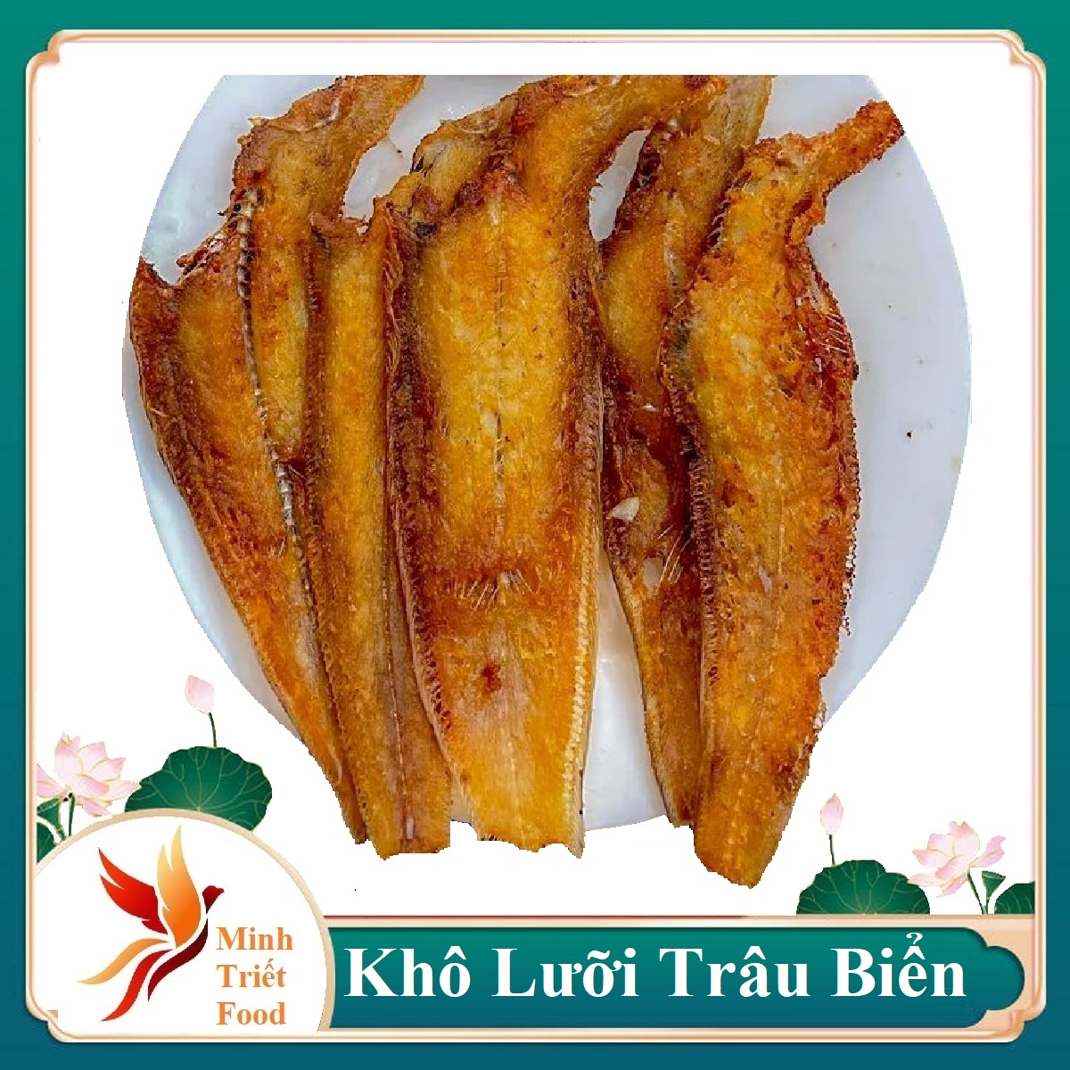 Khô Cá Lưỡi Trâu Biển -Khô cá lưỡi trâu không chất bảo quản, đảm bảo vệ sinh an toàn thực phẩm