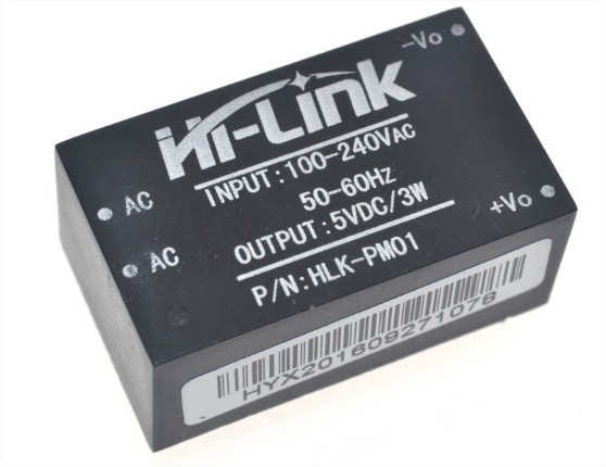 [HCM]Module Ptek 5V 600mA Nguồn AC-DC thay thế module Hi-Link HLK-PM01 5VDC 3W