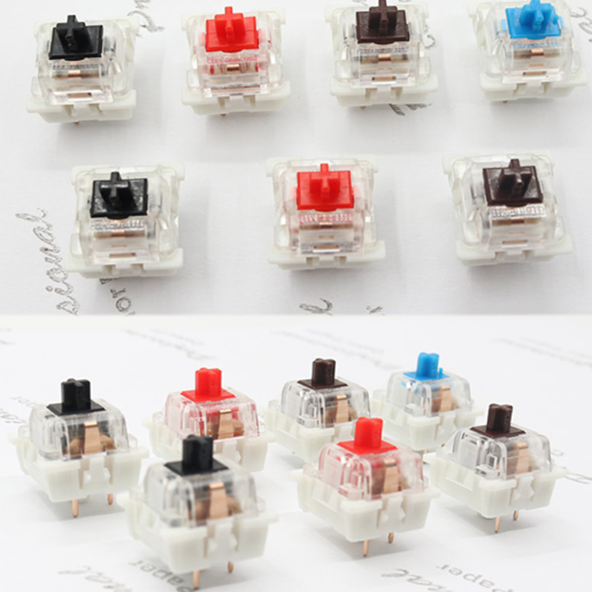 Switch phím cơ thương hiệu Gott, trục cơ bàn phím Blue Switch/Red Switch/Brown Switch/Black Switch