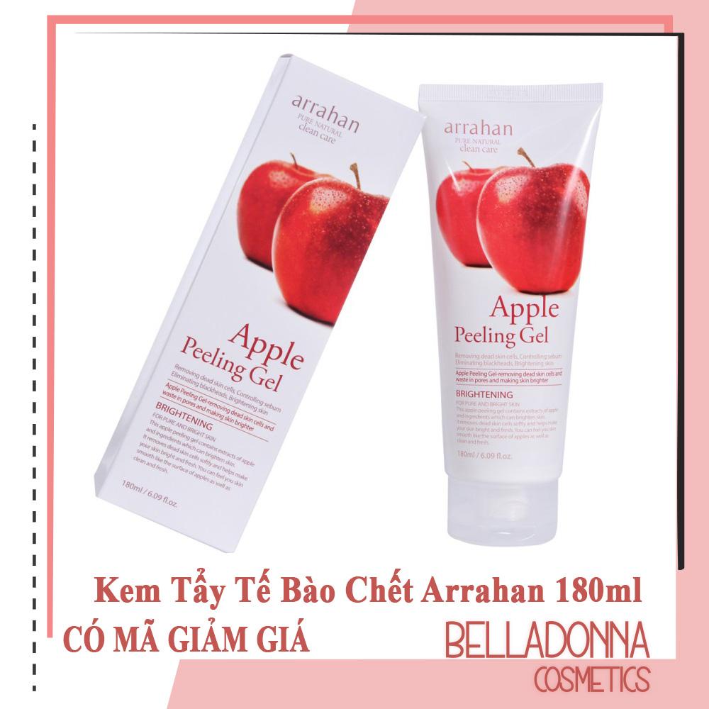 Kem Tẩy Tế Bào Chết Và Dưỡng Trắng Da Arrahan Pure Natural Clean Care Apple Peeling Gel 180ml nhập khẩu