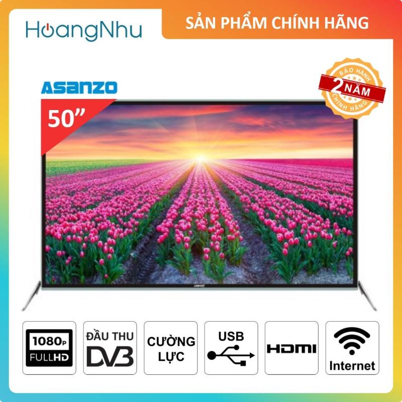 Bảng giá Smart TV Asanzo 50AG600 50 inch Màn hình cường lực (Full HD, Wifi, Truyền hình KTS)