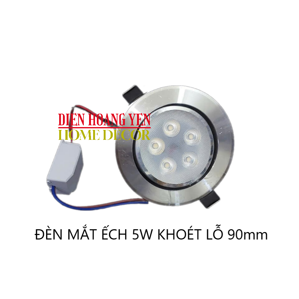 5W Frog Eye Recessed Led Ceiling Light Phi 90
