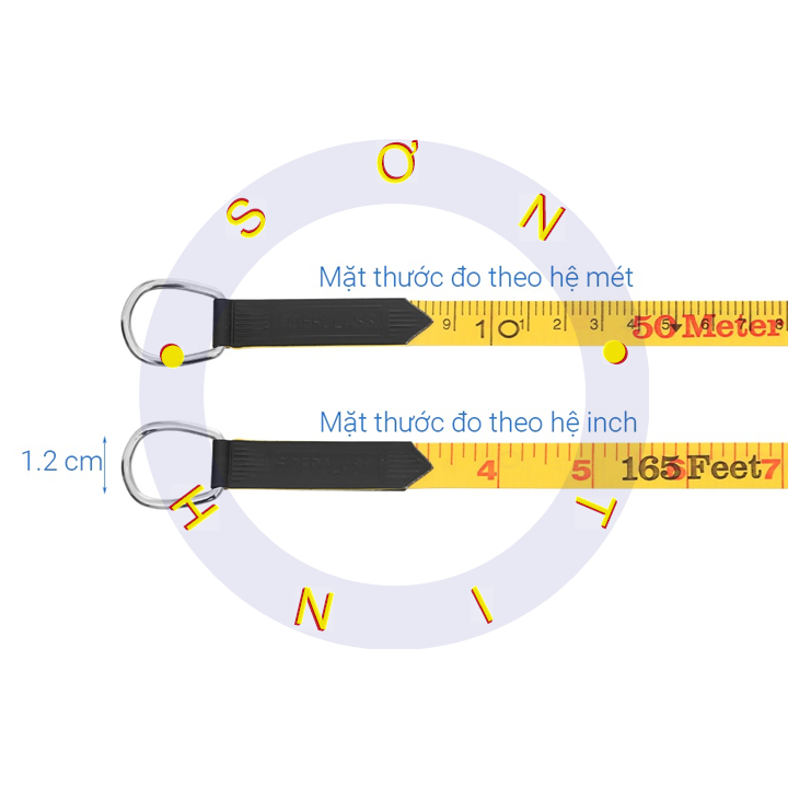 Thước Cuộn 50m Tolsen 35023