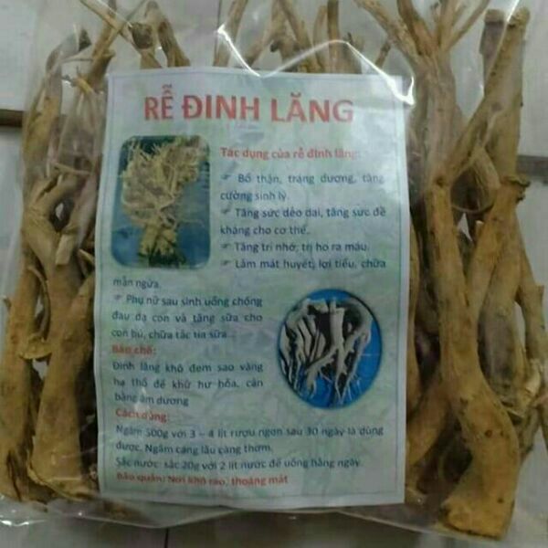 1kg rễ đinh lăng khô