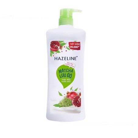 Sữa tắm dưỡng thể trắng da Hazeline 800gr