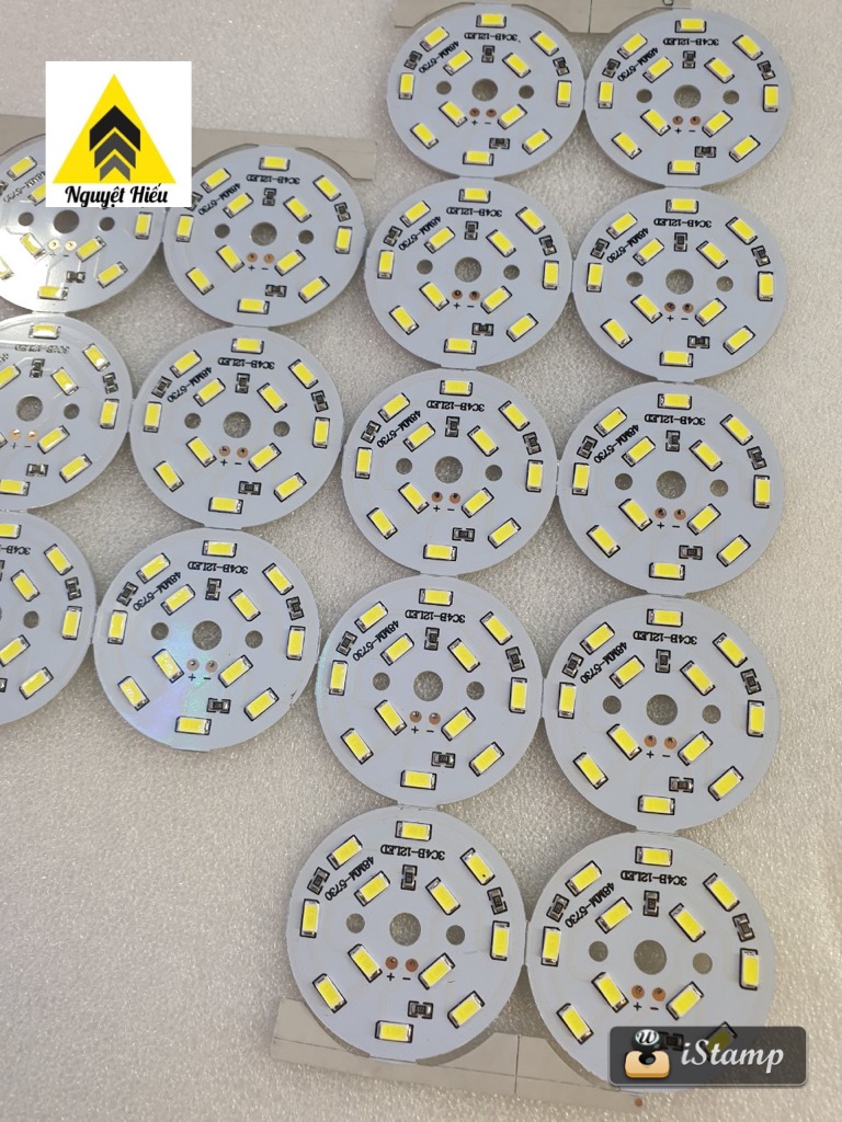 Set 10 led miếng 7W dùng qua chấn lưu