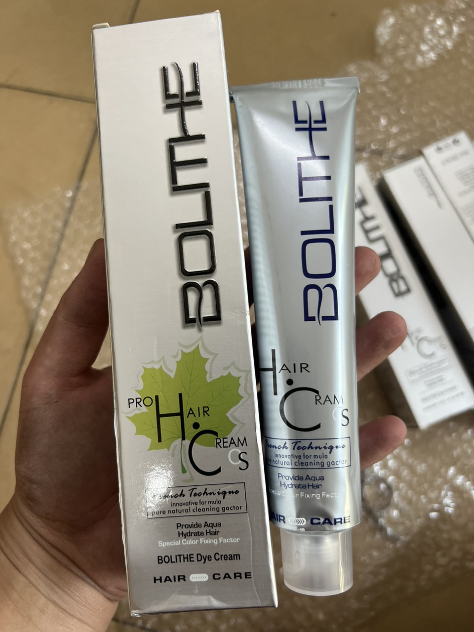 Thuốc nhuộm tóc Bolithe 100ml
