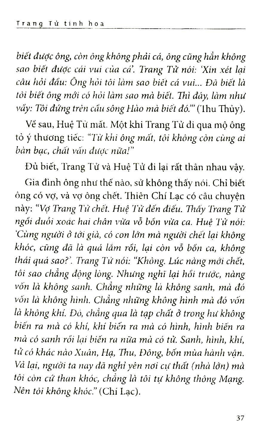 Sách - Trang Tử Tinh Hoa - TRẺ - Newshop