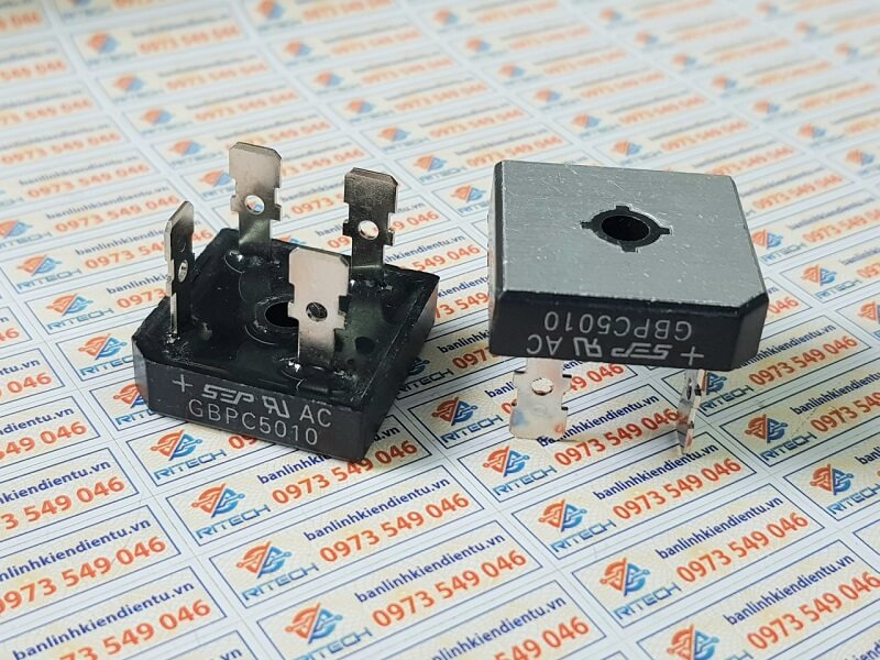 Gbpc5010 diode cầu 50a/1000v