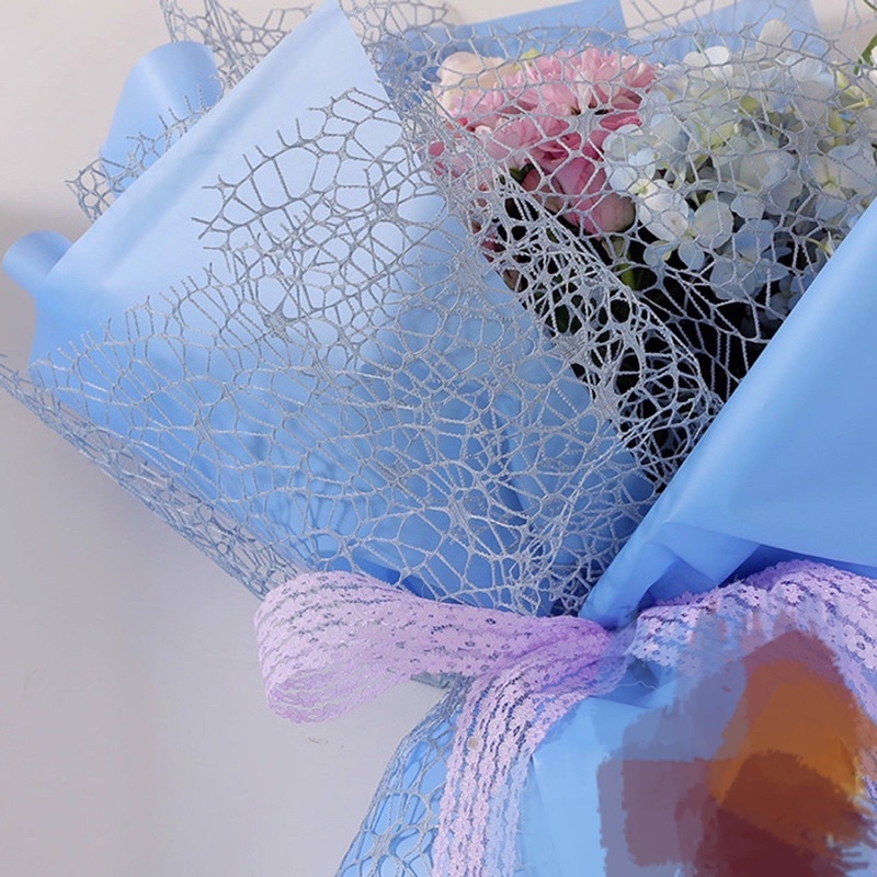 (Cuộn5M) Lưới nhện bó hoa 50cm
