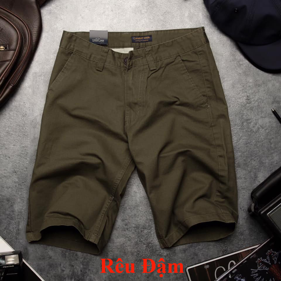 QUẦN SHORT NAM CAO CẤP MÀU XÁM NHẠT