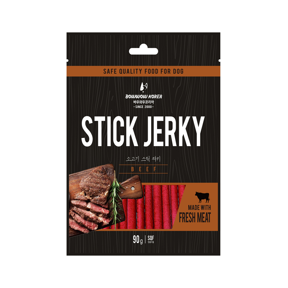 [90gr] BowWow stick jerky for dogs at all stages