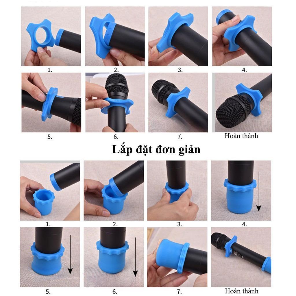 Chống Lăn Micro Và Chụp Đuôi Micro Bảo Vệ Micro Không Dây