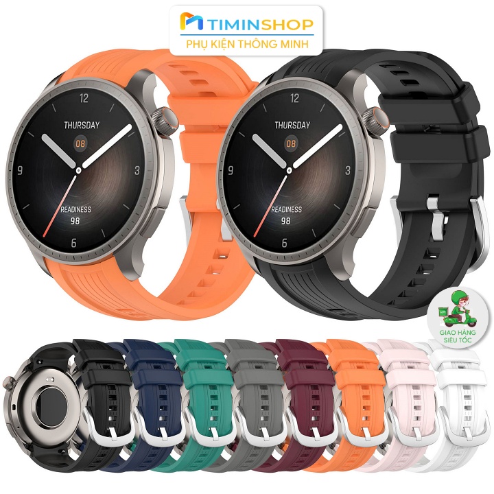 Dây cho Amazfit Balance - Silicone (DBA)