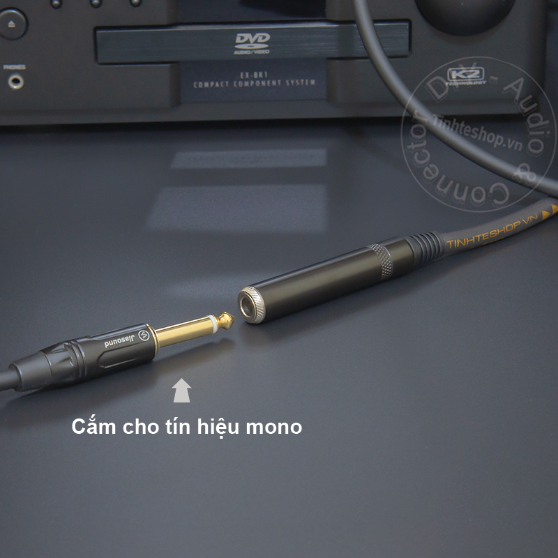Dây 6 ly nối dài cho Micro Mixer DIY 0.5 đến 10 mét - Cáp 6.5mm đực sang cái