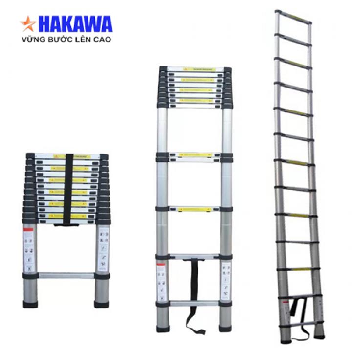 [ HAKAWA ] Thang nhôm rút gọn HAKAWA HK144 dành cho chuyên viên công trình - HÀNG NHẬT BẢN 4 mét 4 TOPHA TP 0797