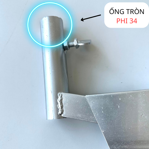 [ Chân Quạt Treo Tường + Gắn Cột ] lắp cho quạt công nghiệp động cơ máy giặt . Rất chắc chắn
