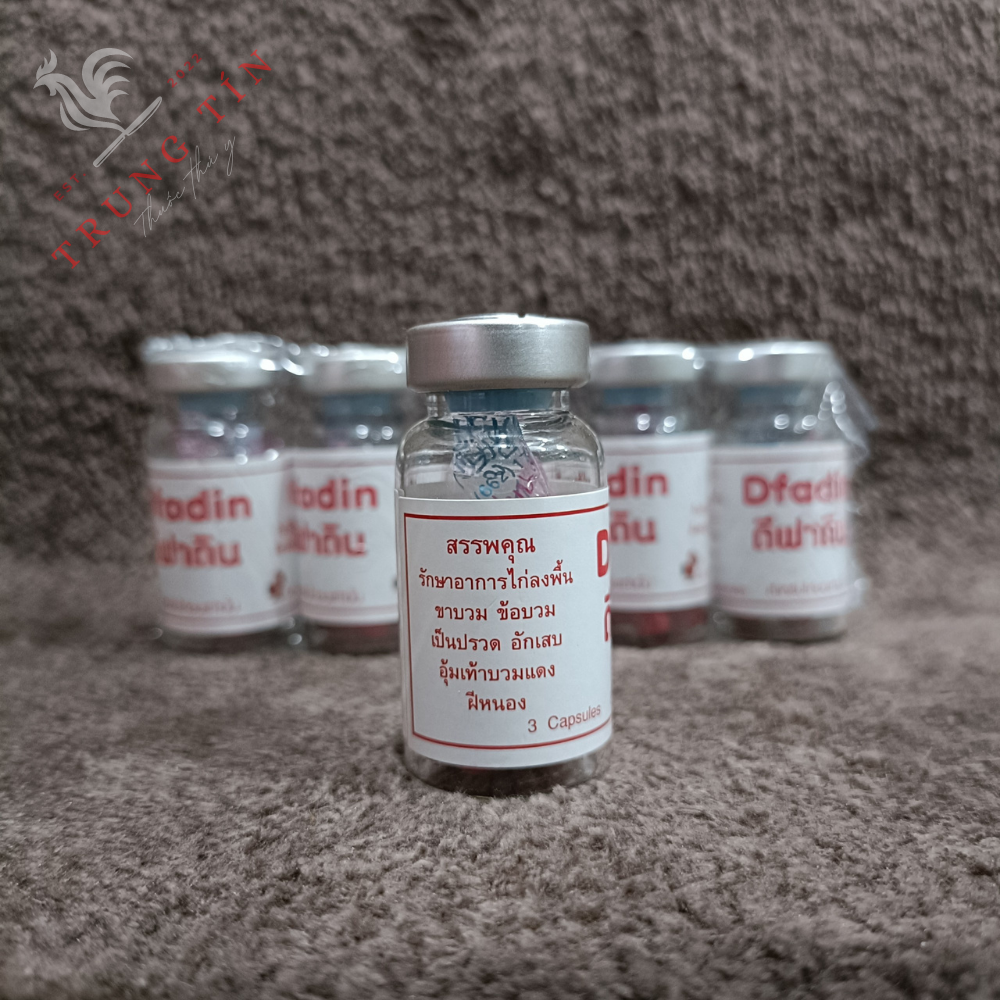 Dfadin - Sưng củ bàn - sưng chân , đau chân (1 lọ/3 viên)