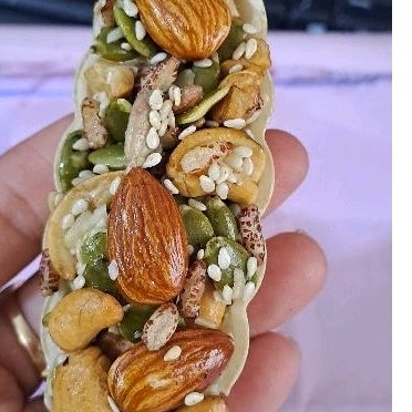 BÁNH THUYỀN MIx HẠT DINH DƯỠNG CAO CẤP ( túi zip 500g)ship hỏa tốc