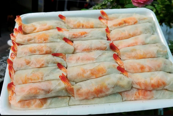 Chả ram tôm đất Bình Định 500g