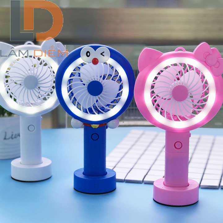 quạt sạc usb siêu mát mẫu đa dạng dễ thương cyx