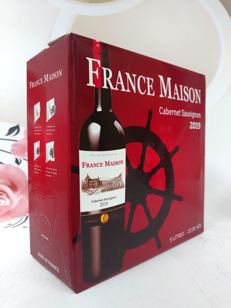 Vang bịch Pháp France Maison 5 lít