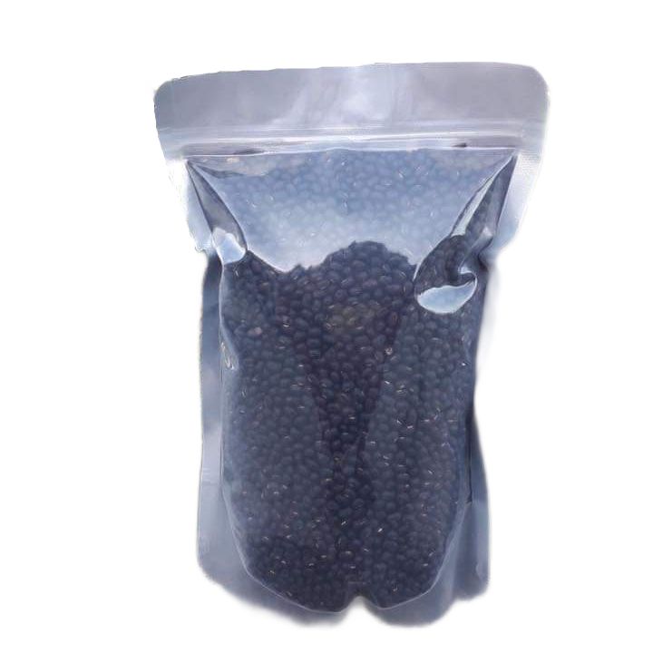 TRÀ (đỗ đen )1kg ĐẬU ĐEN XANH LÒNG RANG SẴN ( đóng túi zip/hút chân không)