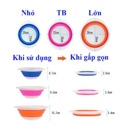 Bát Đựng Mồi Câu Cá Gấp Gọn Tiện Lợi