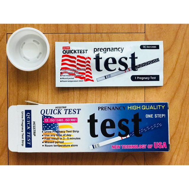 Que thử thai Quick Test phát hiện thai sớm