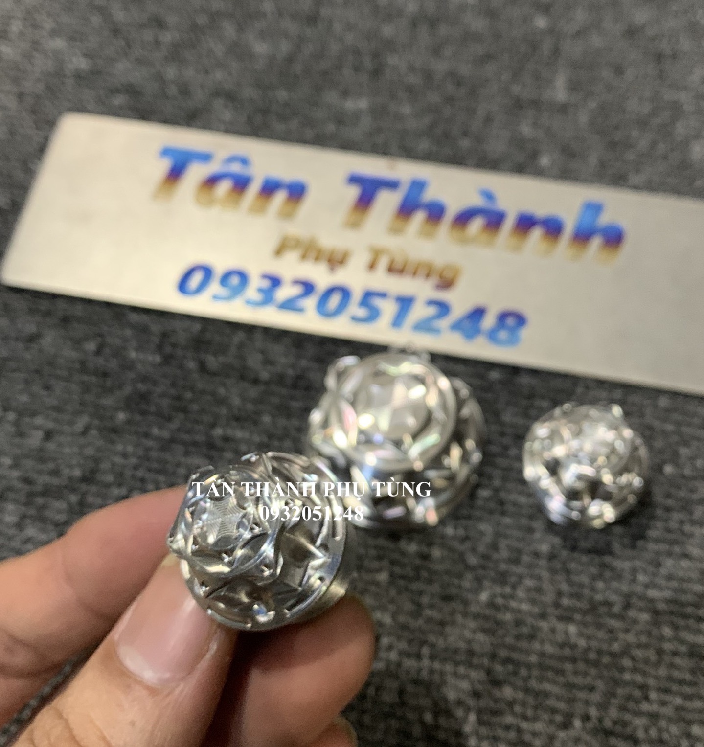 Bộ ốc chảng ba SONIC kiểu bông (bộ 3 con)