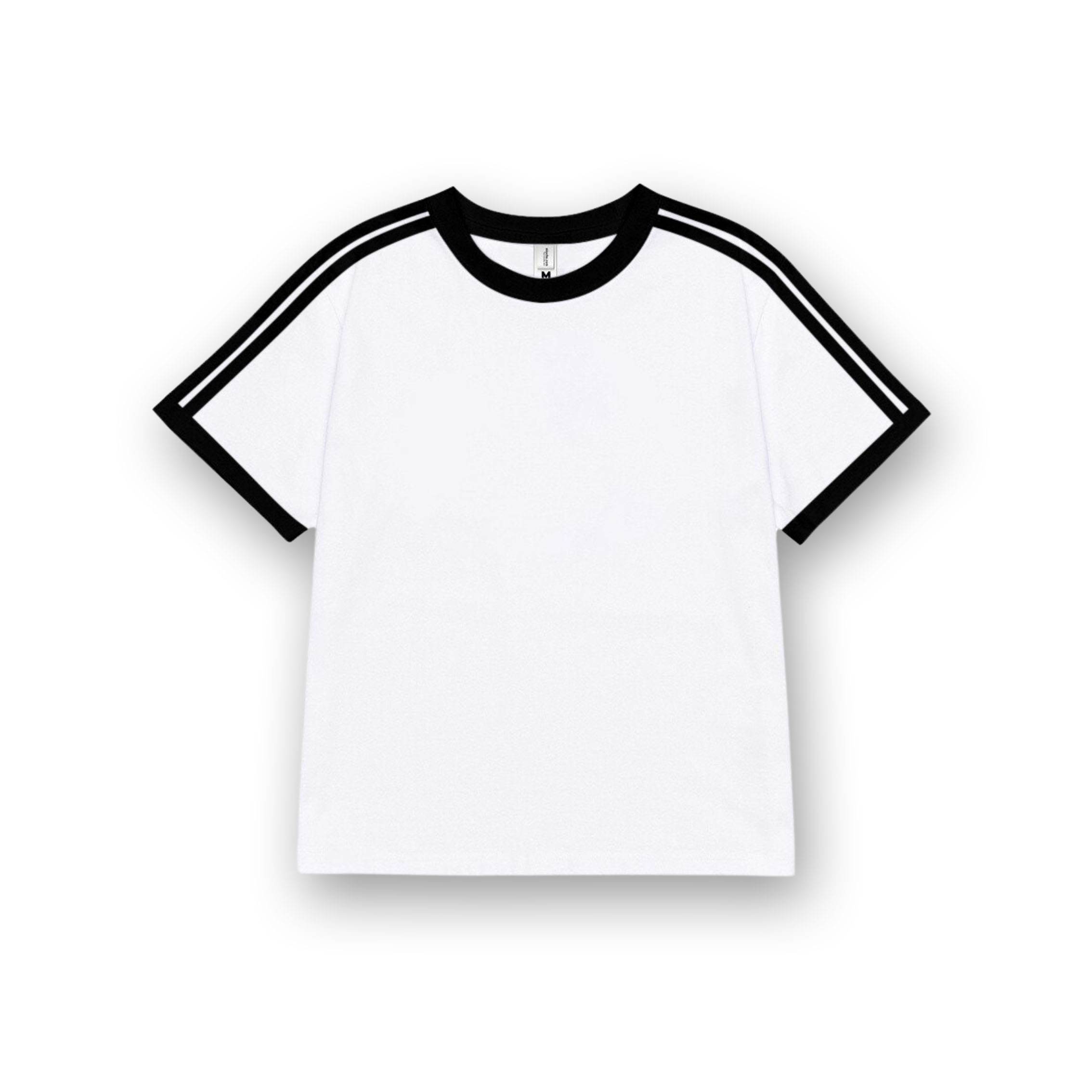 Áo baby tee phối trơn ABPVT01 Miucho cotton cổ tròn in basic