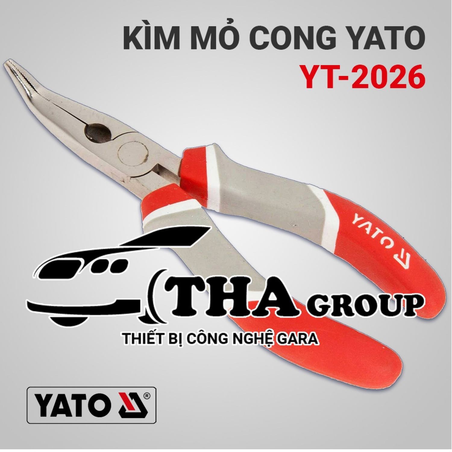 KÌM MỎ CONG YATO YT-2026