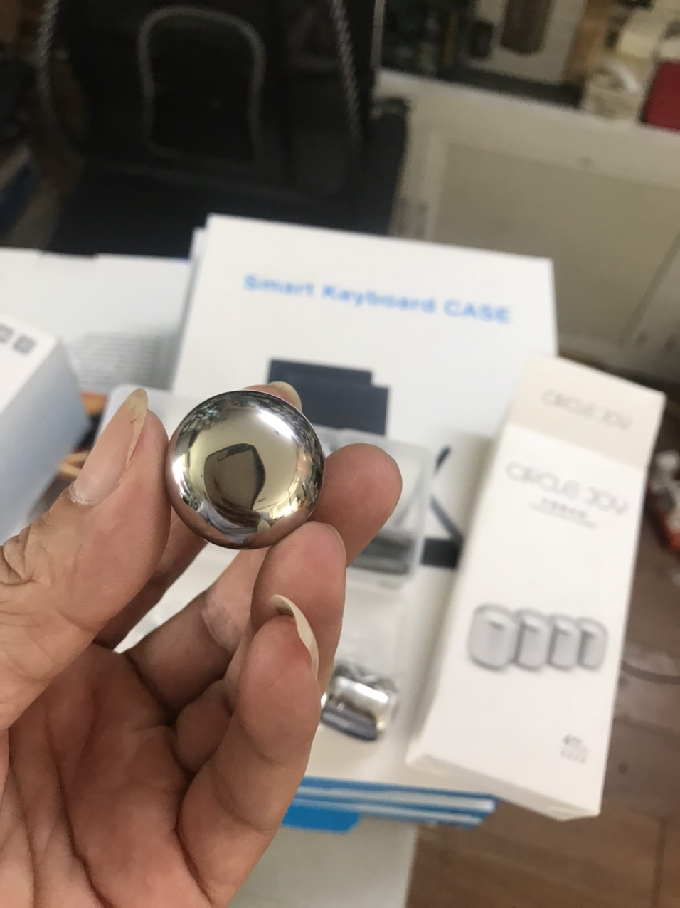 ĐÁ LẠNH VĨNH CỬU XIAOMI CIRCLE JOY CJ-BK01 (04 VIÊN+KẸP+HỘP)