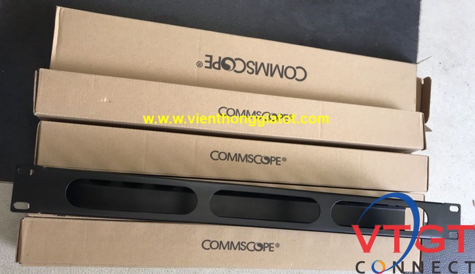 Thanh quản lý Cáp ngang 1U CommScope/AMP mã 1427632-1