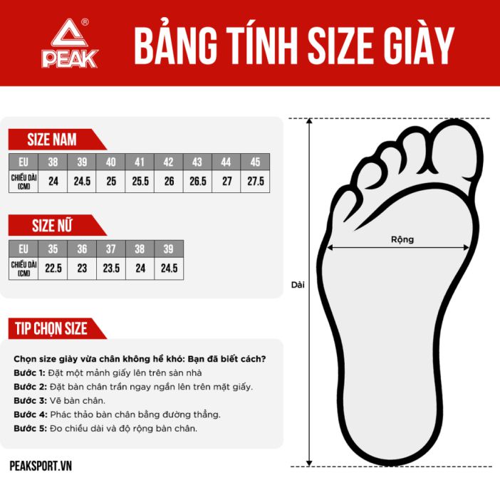 Giày chạy bộ thể thao nữ sneaker PEAK Sóc Đỏ Running E29008H