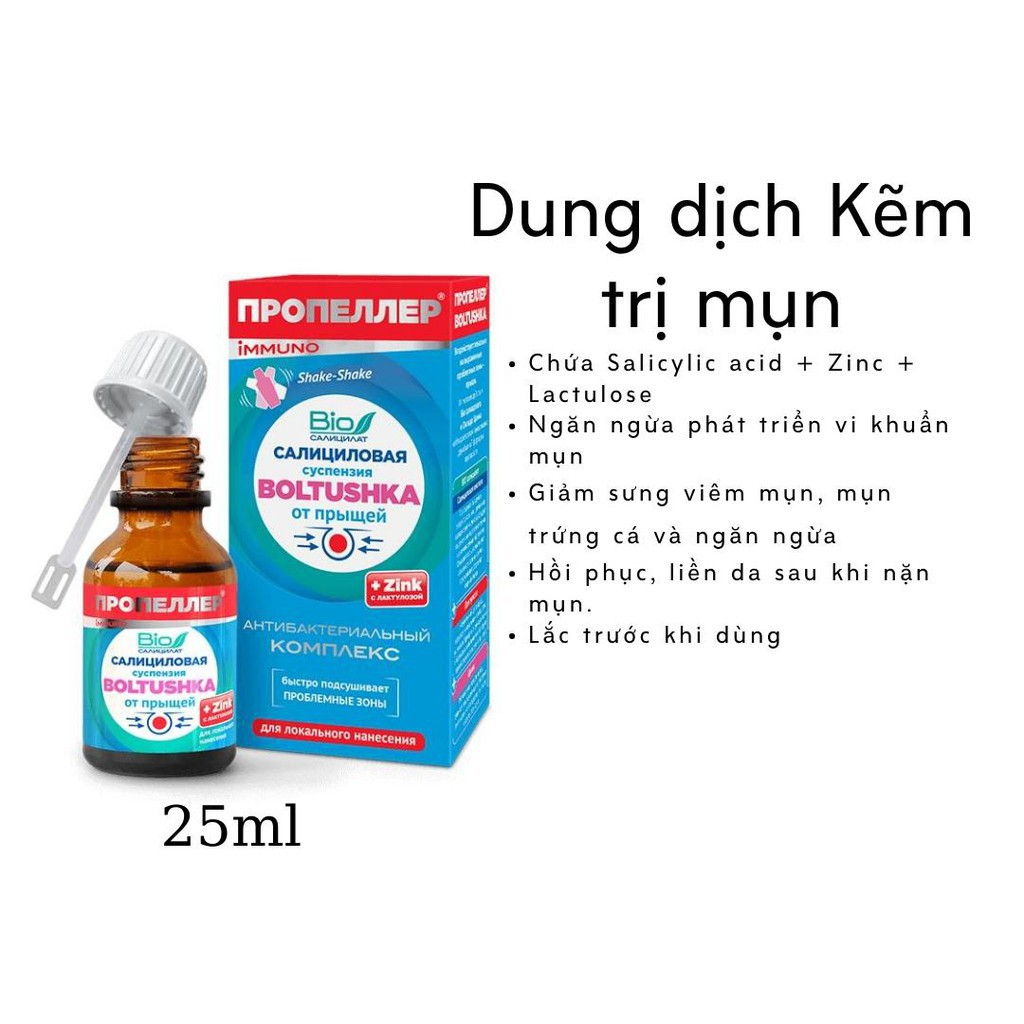 Huyền Dịch Bôi Mụn Boltushka Bio Propeller Serum