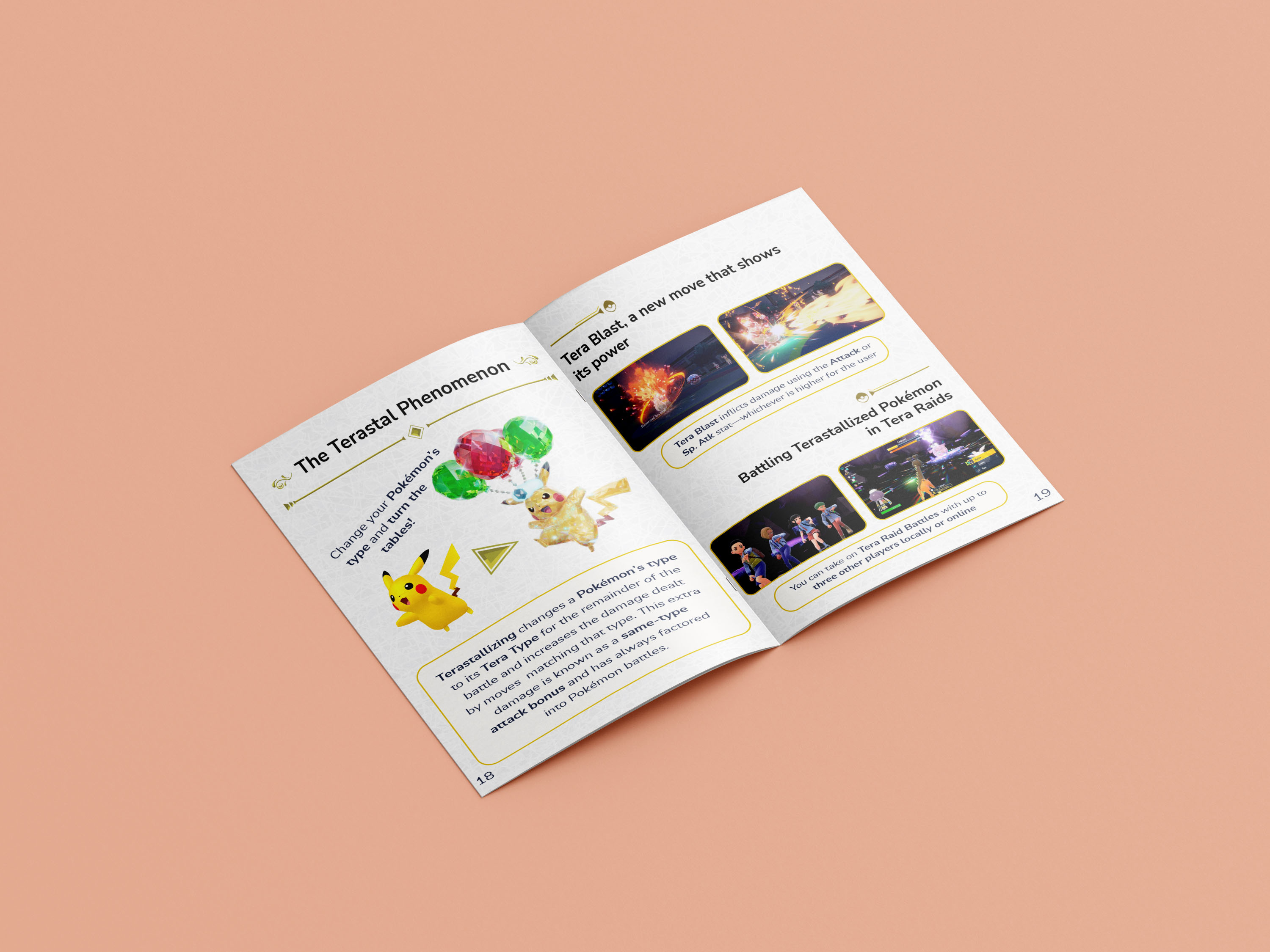 Booklet Game "Pokemon Scarlet & Pokemon Violet"