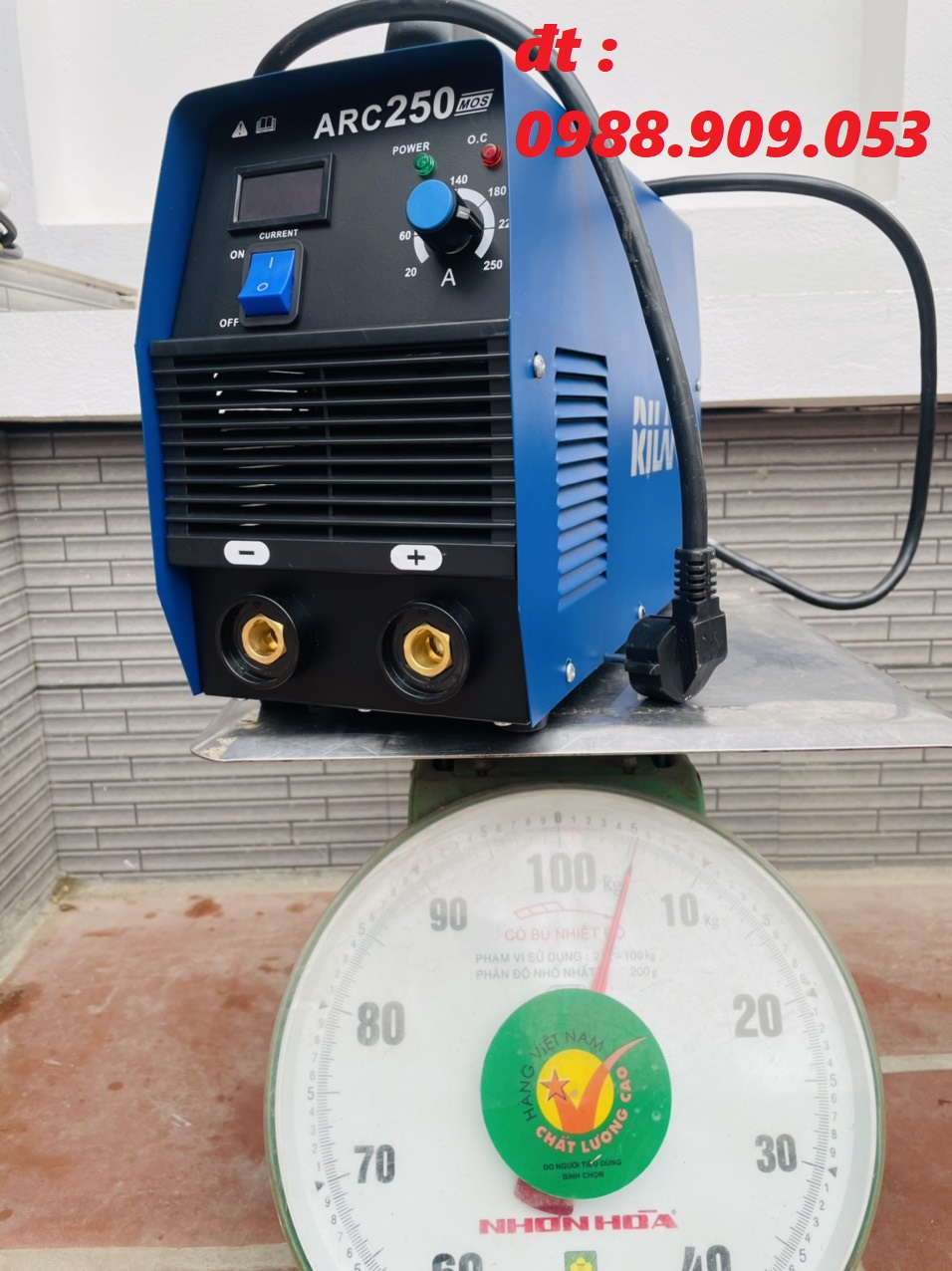 Máy hàn điện tử ARC 250 mos - chuyên hàn que 4.0