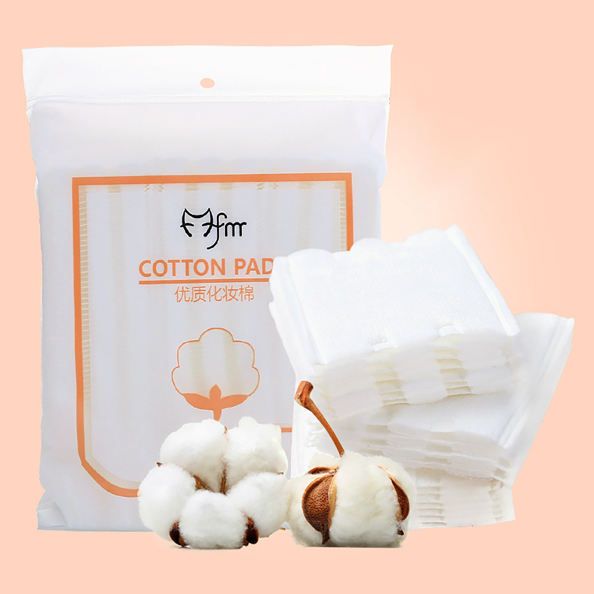 Bông tẩy trang cotton pad 222 miếng 100% cotton- Bong tay trang