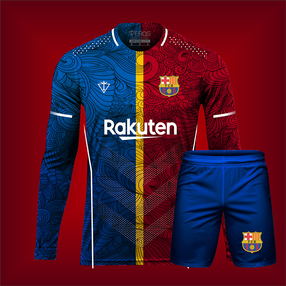 Đồ đá banh, áo bóng đá Barca D03