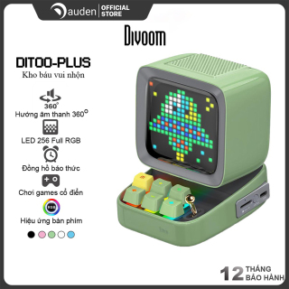 Loa bluetooth Divoom Ditoo Plus 10W - Hình dáng máy tính cổ thumbnail