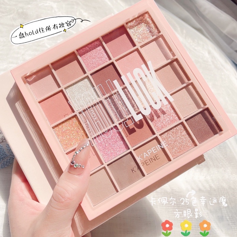 [MAKE UP] Bảng Phấn Mắt LUCK 25 Ô Siêu Tây
