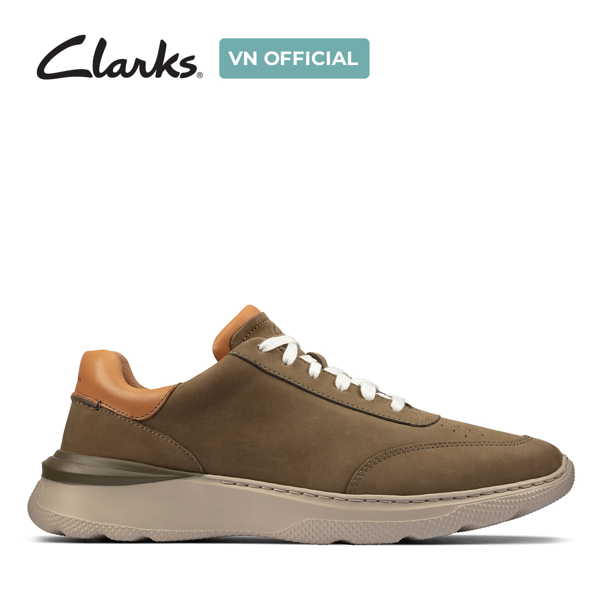 Giày Sneaker Da Nam Clarks - SprintLiteLace