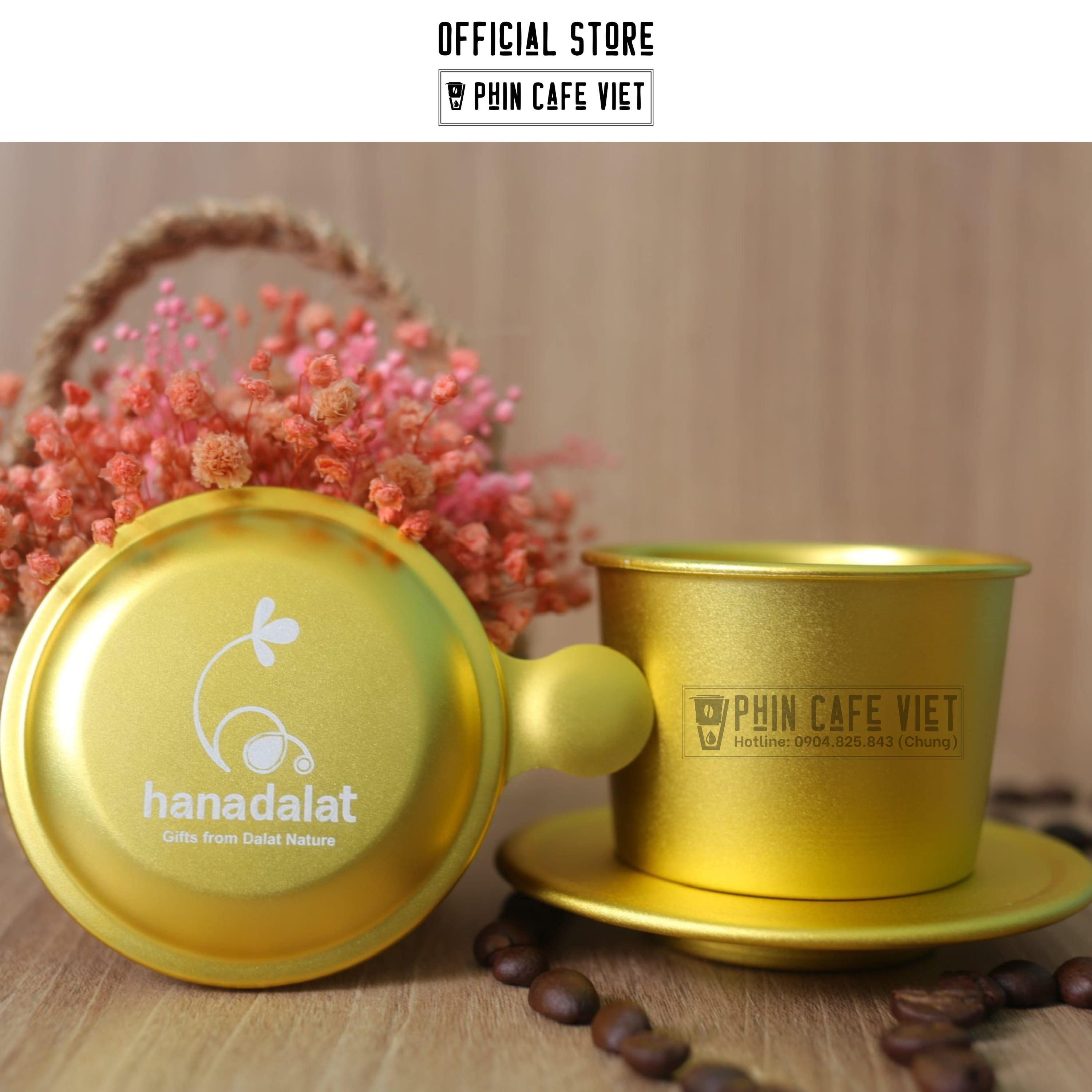 Phin nhôm pha cà phê size 7 [Khách khắc logo vui lòng liên hệ shop trước khi đặt hàng]