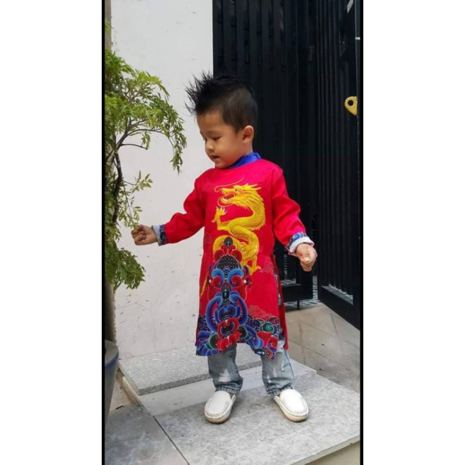 Modernized Ao Dai for Boys