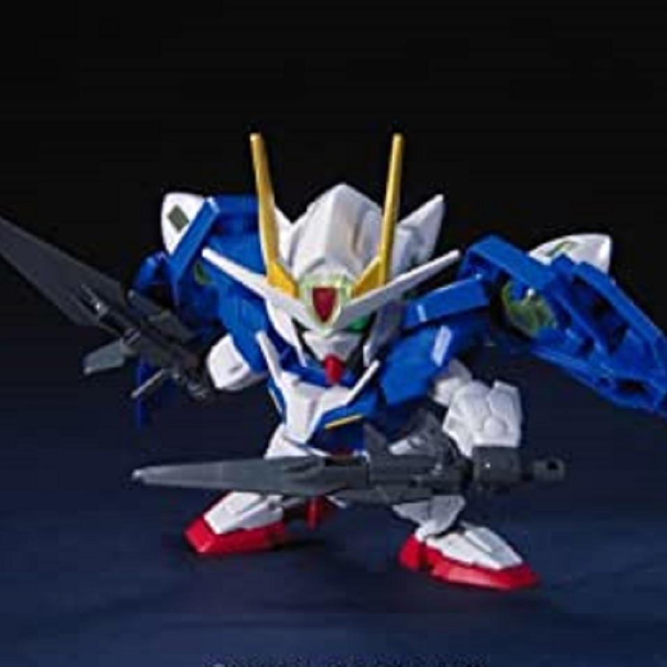 Model assembled Gunpla Gundam SD BB - 00 Gundam [316] (base included)